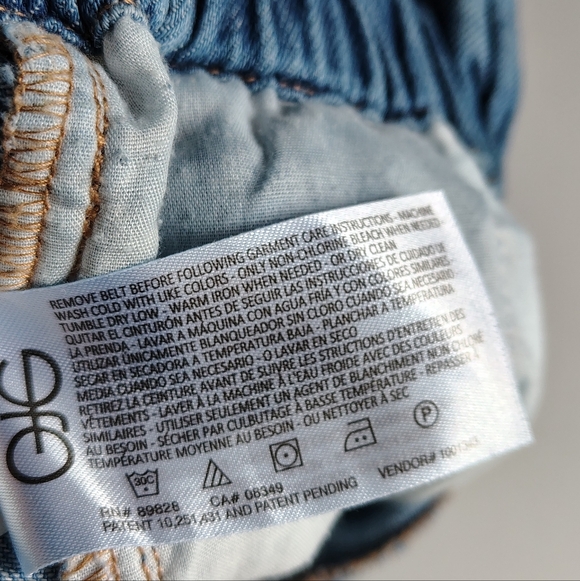 Sam Edelman Kira Paperbag Denim Shorts 27 - Picture 11 of 13